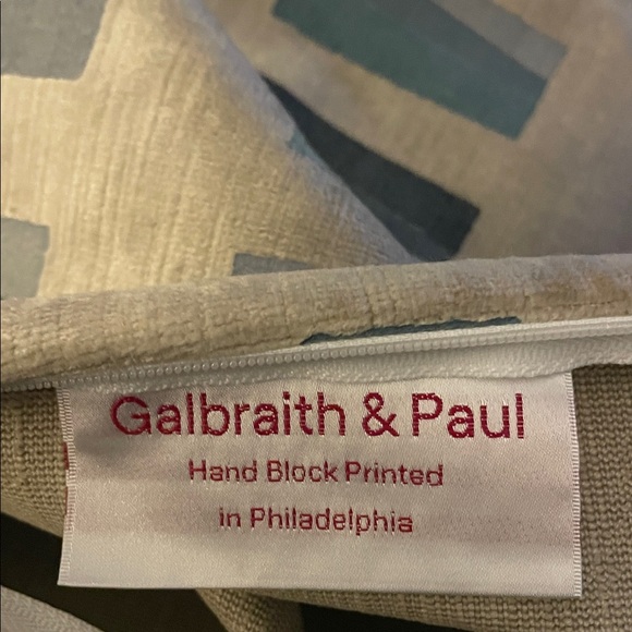 Galbraith & Paul Capa Throw Pillow Cover 20x13 #1 - Picture 2 of 3